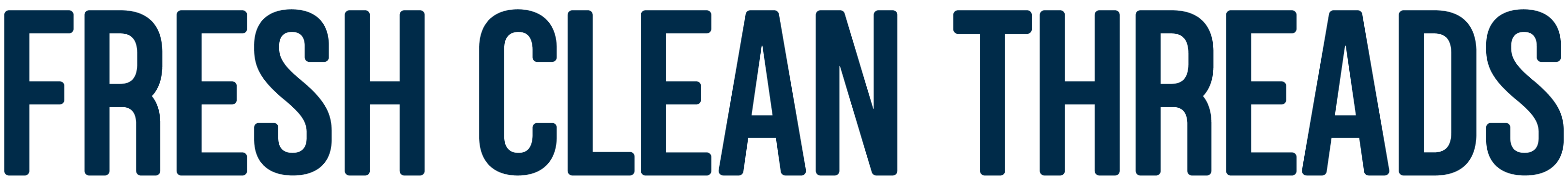 Fresh Clean Threads logo