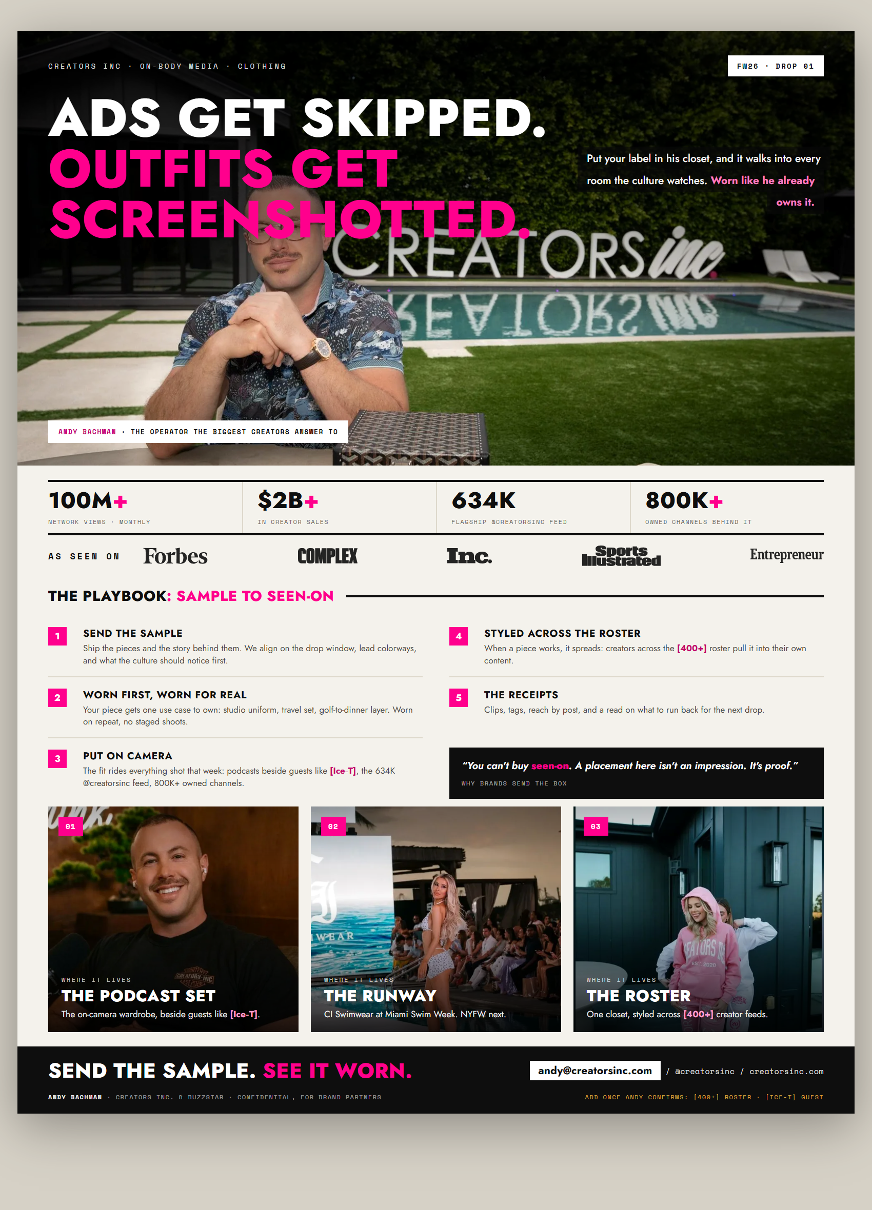 Ads Get Skipped one-pager preview